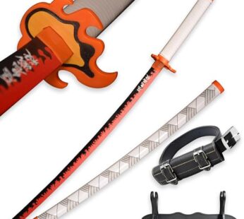 SV Handmade Anime Sword Cosplay Rengoku Kyoujurou Sword Katana 41 inches?Collectible Gifts