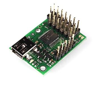 Pololu-1350 Micro Maestro 6-Channel USB Servo Controller (Assembled)
