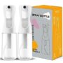 FIRUZA Continuous Spray Bottles For Hair,Ultra Fine Mist Sprayer(200ml/6.8oz 2Pack),Refill