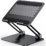 UGREEN Tablet Stand Holder for Desk Dual Rod Support Aluminum Tablet Holder Adjustable Mul