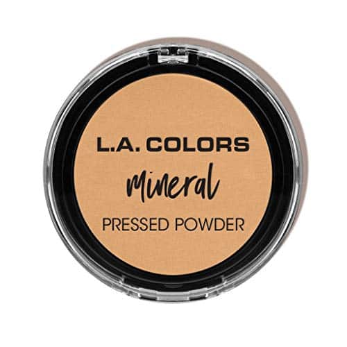 L.A. COLORS Mineral Pressed Powder, Soft Honey, CMP374