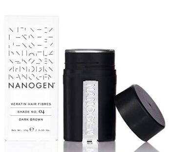 Nanogen Hair Thickening Keratin Fibres Dark Brown