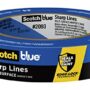 ScotchBlue Sharp Lines Multi-Surface Painter's Tape, 0.94 Inches x 60 Yards, Blue, Paint T