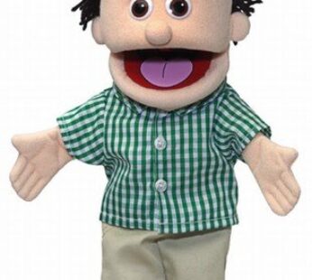 14″ Kenny, Peach Boy, Hand Puppet