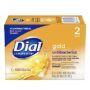 Dial Gold Antibacterial Deodorant Soap, 2 Pack, Total Net Wt 6.4 oz