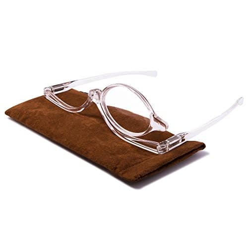 EYEGUARD Readers 2 Pack Magnifying Makeup Glasses Eye Make Up Spectacles Flip Down Lens Fo - Image 7