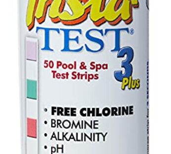 Lamotte Insta Test 3 Swimming pool Test Strips, 50 Strips