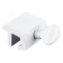Prime-Line U 9823 Aluminum, White Finish, Sliding Window Security Lock (4 Pack)