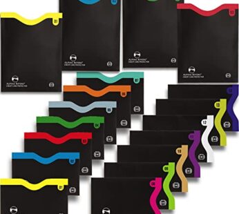 18 RFID Blocking Sleeves (14 Credit Card Holders & 4 Passport Protectors) Ultimate Premium