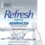 Refresh Optive Advanced Lubricant Eye Drops, Preservative-Free, Single-Use Containers, 0.0