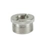Monoprice 602000 Screw Thread Adapter for Microphone Stand (5/8 Male to 3/8 Female), Silve