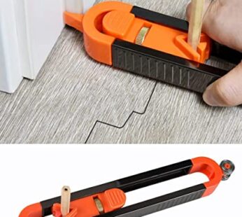 GOZWELL Precise Contour Scribe Tool with Lock for Pencil – Woodworking Edge Corner Measuri