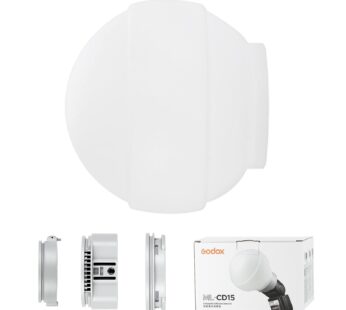 Godox ML-CD15 Diffusion Dome for Godox V1 AD100PRO AD200PRO V860III V860II V850II TT685II