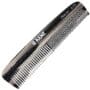 Kent R7T Fine and Wide Tooth Hair Comb, Handmade Pocket Comb for Men, Best Beard Comb and