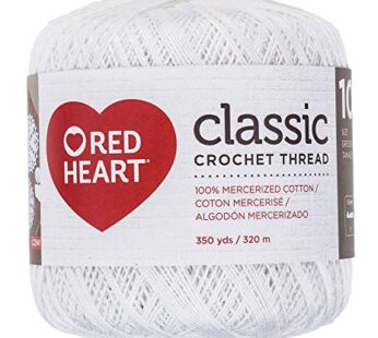 Coats Crochet Classic Crochet Thread, 10, White