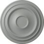 Ekena Millwork CM24TR Traditional Ceiling Medallion, 24 3/8"OD x 1 1/2"P (Fits Canopies up