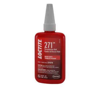 Loctite 271 Threadlocker for Automotive: High-Strength, High-Temp, Fluorescent, Anaerobic,