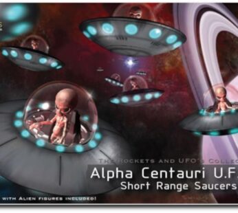 Pegasus Hobbies Alpha Centauri UFO’s Kit PGH9102