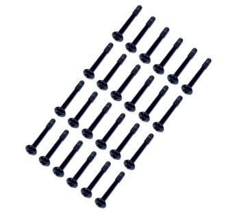 Apevia CS-S63231-24 Screw Set T6#32 * 31 for Radiator CPU Liquid Cooler, 24-Pack