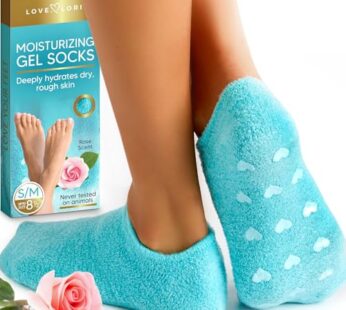 Silicone Socks for Cracked Heel Treatment – Premium Quality Moisturizing Socks (Up to Size