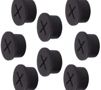 Keenkee Cable Cord Grommet 3/4 Inch Flexible Wire Rubber Grommets for Desk and Other Furni