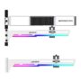 upHere 5V Addressable RGB White Graphics Card GPU Brace Support Video Card Sag Holder,Buil