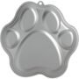 Wilton Paw Print Cake Pan, Silver, Aluminum