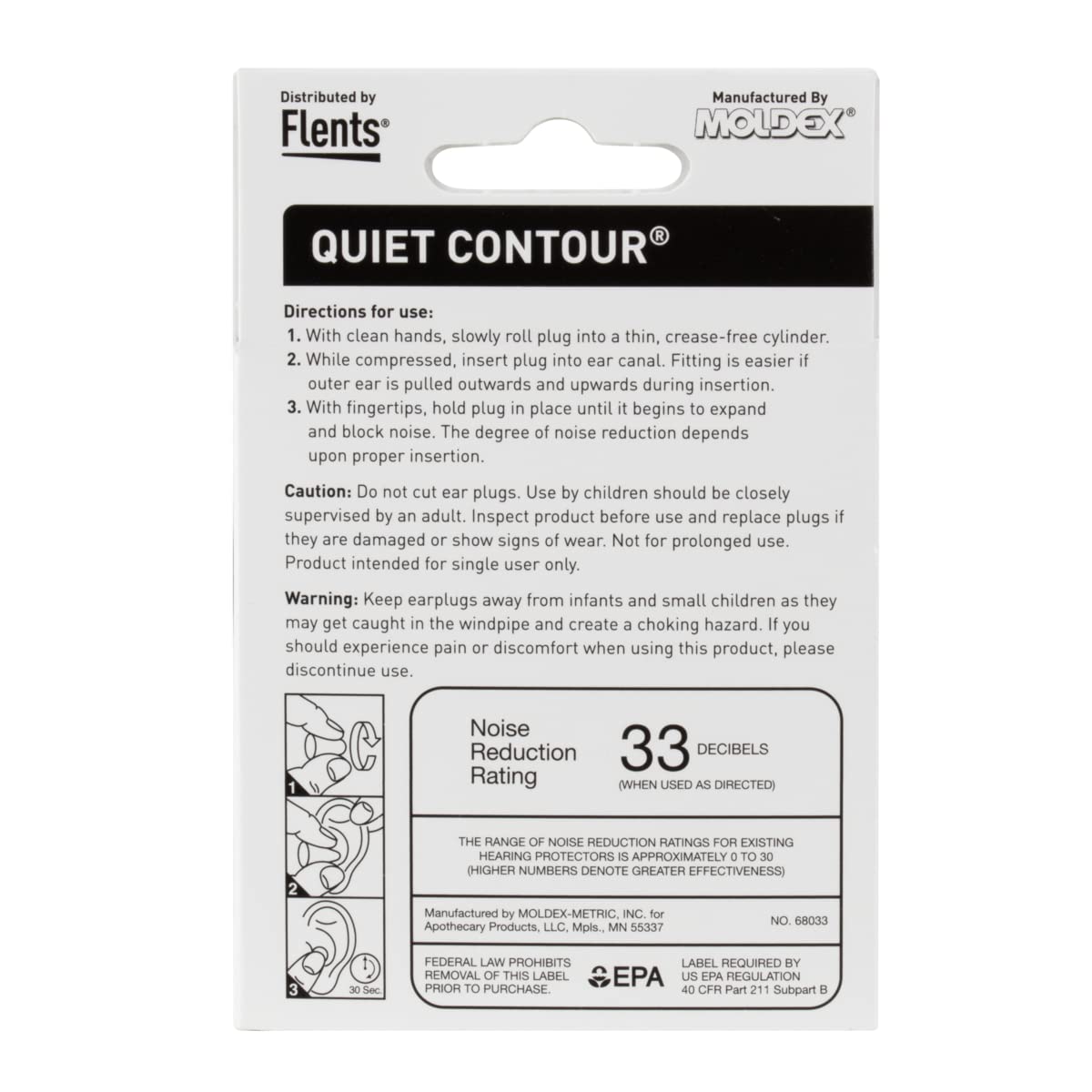 Flents Foam Ear Plugs, 10 Pair with Case for Sleeping, Snoring, Loud Noise, Traveling, Con - Image 6