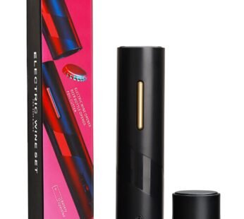 Hisip Electric Wine Opener – Battery Wine Bottle Opener Contains Beer Opener Wine Gift Set
