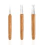 LDCREEE 3 Pieces Dreadlock Hook Tool, 3 Dreadlocks Crochet Hooks, Crochet Hook Needle for