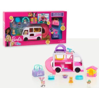 Barbie Deluxe Pet Camper Set, Ages 3 & Up