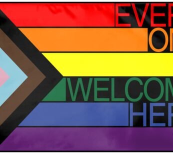 Pride Flag Gay Pride Flag LGBT Rainbow Flags with Brass Grommets Nylon Outdoor 3×5 Foot Wa