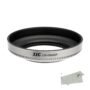 (Silver) Camera Lens Hood for NIKKOR Z DX 16-50mm F3.5-6.3 VR on Z30 Z fc ZFC Z50, Replace