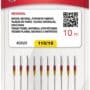 SINGER 10-Pack Universal 2020 Sewing Machine Needles, Size 110/18