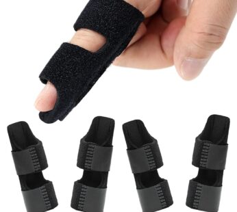 4 Pcs Trigger Finger Splints/Brace for Knuckle Immobilization,Broken Protector and Straigh