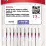 SINGER 10-Pack Universal 2020 Sewing Machine Needles, Size 100/16