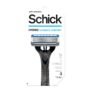 Schick Hydro 5 Disposable Razor for Men with Hydrating Gel Reservoir, 3 Count (Pack of 1)