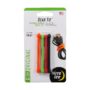 Nite Ize GT3-4PK-A1 Original Gear, Reusable Rubber Twist Tie, Made in The USA, 3-Inch, 3"