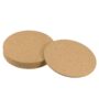 uxcell Cork Coasters Wooden Trivet Drinks Mats, Round 6 Inch Diameter, 0.15 Inch Thick for