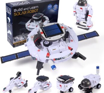 STEM Projects Toys for Kids Ages 8-12, Solar Robot Science Kits Gifts for 8-14 Year Old Te