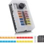 12 Way 12V Fuse Box 12Volt Blade Fuse Block Holder, 12 Circuit W/Negative Bus Waterproof F