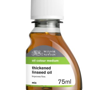 Winsor & Newton Sansodor Thickened Linseed Oil, 75ml (2.5oz) Bottle