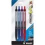 Pilot Precise V10 Retractable Rolling Ball Pens, Bold Point, 1.0 mm, Assorted, Pack Of 4 P