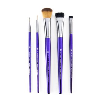 Royal & Langnickel Moderna, 5pc Scruffy & Mop Variety Brush Set for All Painting Mediums,