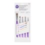 Wilton 5-Piece Decorating Brush Set - Food Safe Decorating Brushes for Dusting Edible Glit