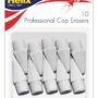 Maped Helix USA Helix Professional Pencil Cap Latex Free Oversized Erasers 10ct (37360), W
