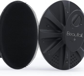 BEAUTAIL Silicone Body Scrubber Shower Bath Wash Brush Gentle Exfoliating Scrub Cleansing