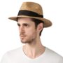 Lanzom Summer Beach Sun Hats for Men Women Foldable Floppy Travel Packable Staw Hat, Wide