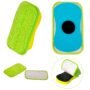 2 Pack Chalkboard Eraser - Washable Reusable Microfiber Eraser Cleaning Chalk/Markers/Dust