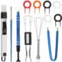 Keyboard Lube Switch Puller Kits Key Cap Remover Tools Mechanical Switch Opener for Mechan